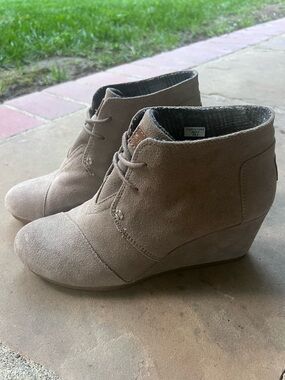 TOMS Ankle Boot Wedges